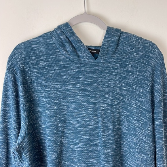 Vince. Regular Fit Space Dyed Hoodie Size Large NWT - Picture 3 of 7